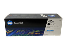 HP 410X BLACK LaserJet Ink Toner High Yield Print Cartridge CF410X New Sealed