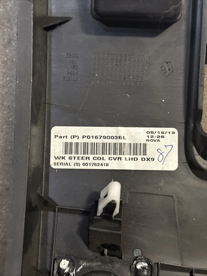 14 15 16 17 18 19 20 21 Jeep Grand Cherokee LH TABLERO BAJO PANEL P01679003bl Foto 4 de 4