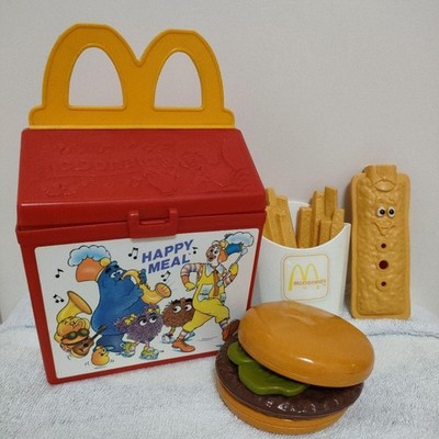 Vintage Mcdonald'S Happy Meal Toy Play Box With Bonus Vinatge JPN Limited Editio