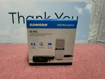 #ad Samson Go Mic Portable Pro Audio Condenser Microphone Mac PC Conferencing Studio $38.89