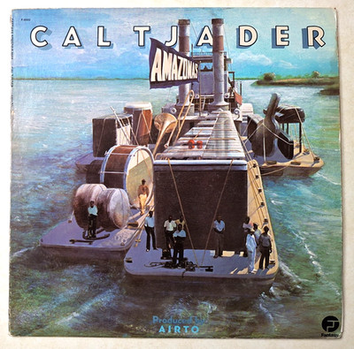 Cal Tjader Amazonas Vinyl LP 1976 Fantasy Records F-9502 Original Release Jazz