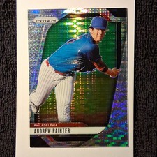 Panini Prizm Rookie Andrew Painter #153 Pulsar Prizm /499 Phillies 2025