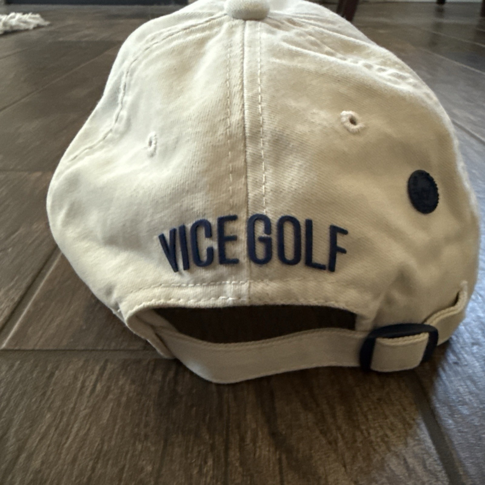 Vice Golf Performance Hat Tan Adjustable Strap Lo… - image 2