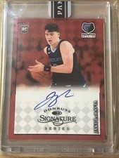Jake LaRavia 2022-23 Panini Instant Donruss Signature Series Lakers RC Auto /25