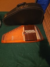 Vintage Oscar Schmidt Autoharp 21 Chord 36 String W/case