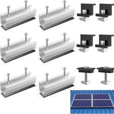 Solar Panel Mounting Bracket Adjustable Tilt Angle Bracket Kit Roof Stand Holder