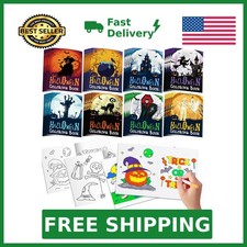 Garma 24 Pack Halloween Coloring Books for Kids Ages 2-4 4-8 8-12, Mini Col...