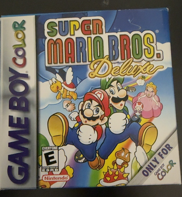 La Bible Game Boy 限定版（マリオ） Nintendo Game Boy Color Super Mario Bros. Deluxe Complete In Box