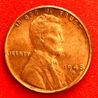 1948-D Lincoln Wheat Cent Penny GEM RD BU From an Original Bank Roll