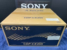 -SEALED - NEW IN BOX - Sony 300 Disc CD/DVD Changer Player CDP-CX355