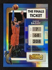 Darius Bazley 2021 Contenders Basketball The Finals Ticket /49 #7