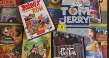 DVD Kinderfilme und Serien - 19 DVDs Disney, Asterix, Tom und Jerry Paket 2