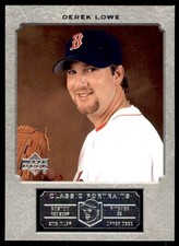2003 Upper Deck Classic Portraits Derek Lowe Boston Red Sox #64