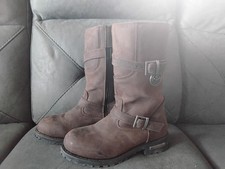 Milwaukee Leather Classic Distressed Motorcycle Boots Mens Size 9.5