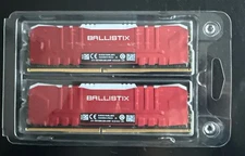 Crucial Ballistix Desktop RGB Gaming Memory 16GB DDR4 3200 MHz 288pin (2x8GB)