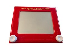 Mattel Magic Screen Etch a Sketch Classic Drawing Toy, Fully Working