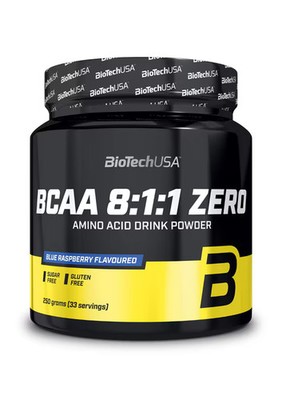 BioTechUSA BCAA 8:1:1 Zero, 250 g Dose, Pfirsich-Eistee