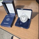 2003-W $1 AMERICAN SILVER EAGLE PROOF  1 oz .999 GEM PROOF w/OGP & COA