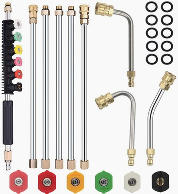 #ad Pressure Washer Extension Wand with Nozzle Tips $40.90