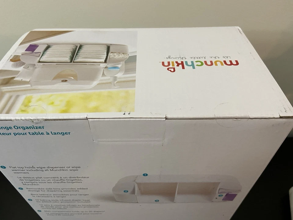 Organizador de cambio de pañales Munchkin NUEVO EN CAJA SELLADA Foto 4 de 4