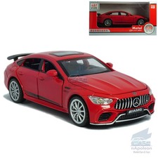 Mercedes-Benz AMG GT63 Escala 1/32 Modelo Coche Diecast Vehículo de Juguete Regalo Niños Rojo