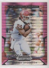 2019 Panini Prizm Draft Draft Picks Pink Pulsar Prizm Rodney Anderson #109 wd9