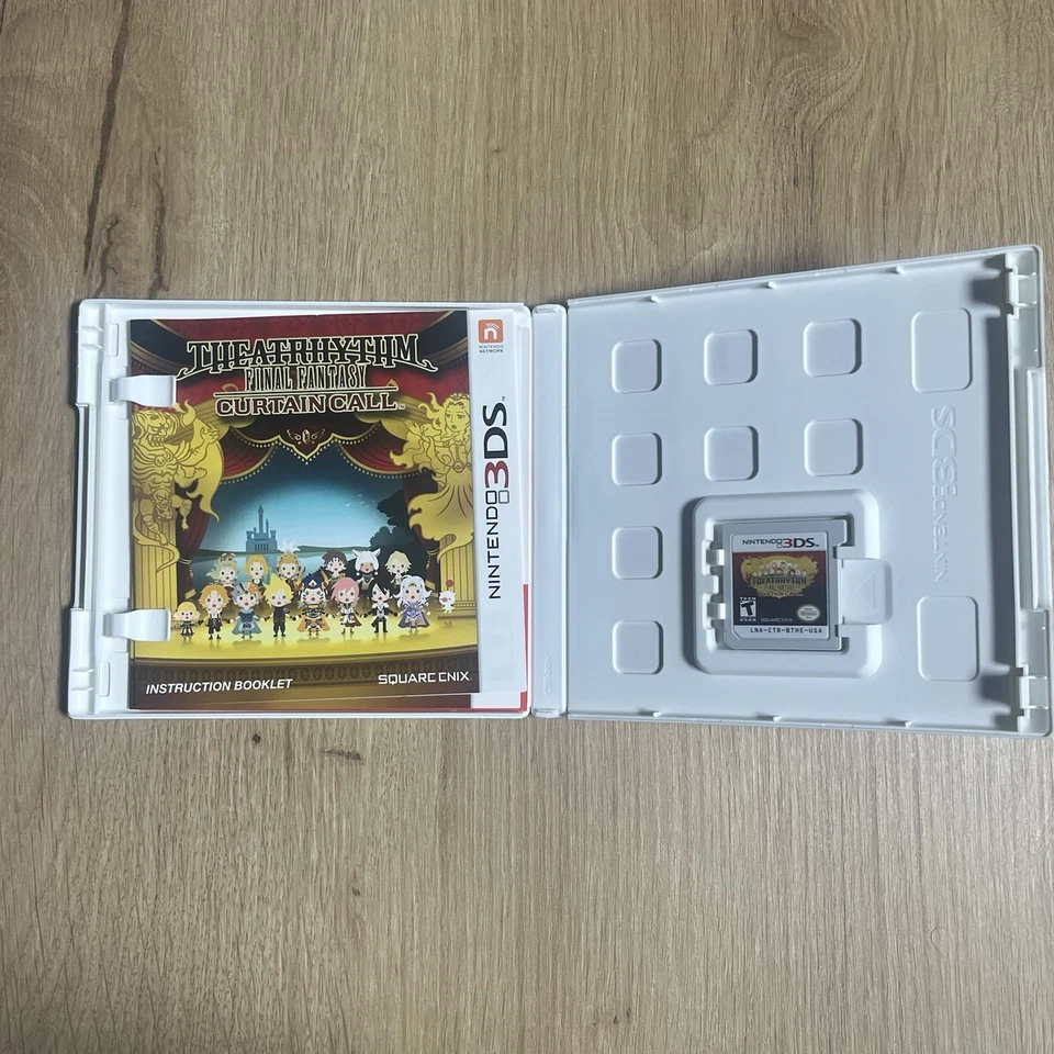 Theatrhythm Final Fantasy: Curtain Call (Nintendo 3DS, 2014) CIB Complete - Image 2 of 4