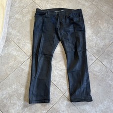 Joes Jeans Męskie 38x30 Niebieskie The Brixton Straight Leg Wąskie Stretch Blakłe Ciemne