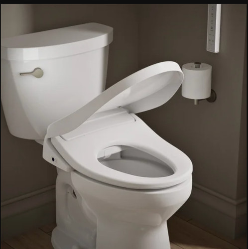 Kohler PureWash E805 round Smart Bidet Toilet Seat – White –