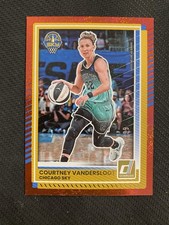 2025 Panini Donruss WNBA Courtney Vandersloot #34 Red Lava /399