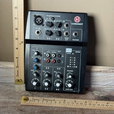 Harbinger L502 5-Channel LVL Series 5 Channel Mixer No Power Cord