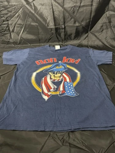 Bon Jovi We Came We Saw Spring Ford Tag Concert T-Sh Vintage vintage concert t-shirt, vintage, single stitch, B+ condition