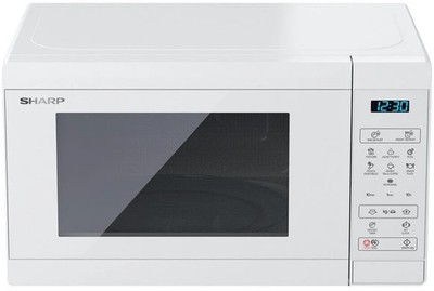 Sharp Mikrowelle 20L 800W digital 11 Stufen ECO Kindersicherung Weiß