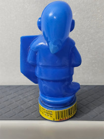 Vintage 1989 - Zelda Link Blue Bubble Gum Candy Container - Empty - NES SNES N64