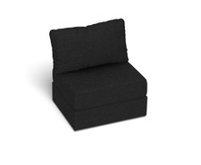 Lovesac Sactional Onyx Bouclé Seat Cover Set 3PC Frame/Seat/Back