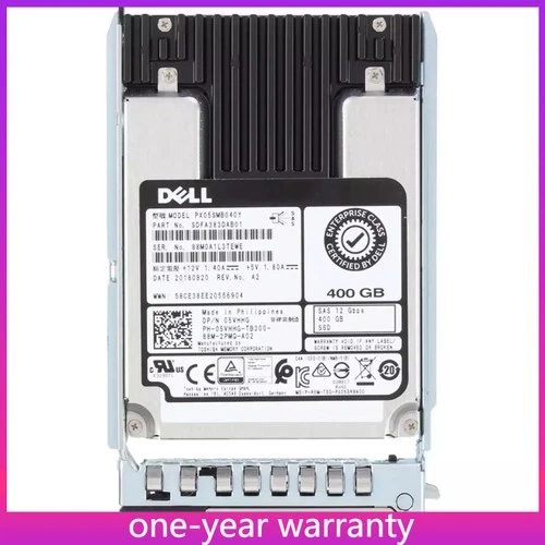 New 05VHHG 5VHHG Dell 400GB 12Gbps WI 2.5" SAS PX05SMB040Y SSD 14G KIT