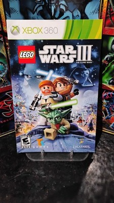 LEGO Star Wars III The CLONE WARS Xbox 360 System Game 2012 Instruction Booklet