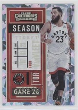 2020-21 Panini Contenders Season Cracked Ice Ticket /25 Fred VanVleet #90 s3g