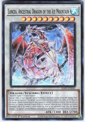 Lancea, Ancestral Dragon of the Ice Mountain (RA05-EN045) Super Rare