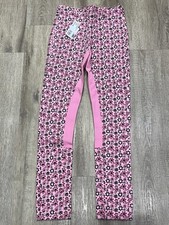 Funky ungew&ouml;hnliche Kinder rosa Blume s&uuml;&szlig;e Reithose Gr&ouml;&szlig;e 28 (12-14 Jahre)