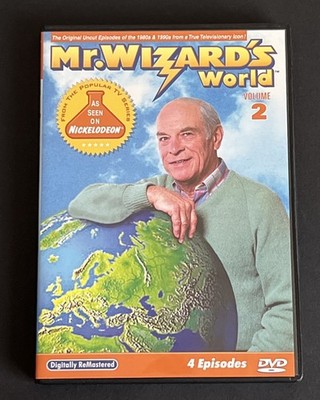 Mr. Wizards World DVD Volume 2 Nickelodeon 4 Episodes