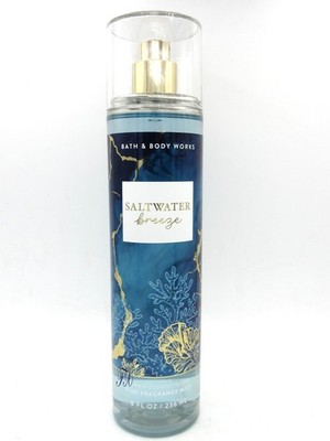 BATH & BODY WORKS SALTWATER BREEZE FRAGRANCE MIST 8 FL OZ