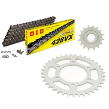 TSR125 Chain and Sprocket Kit DID VX X-Ring Suzuki TSR125 1989