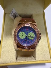 Guess Womens Quartz U0775L4 Glitter Red Dial Leather Band Watch