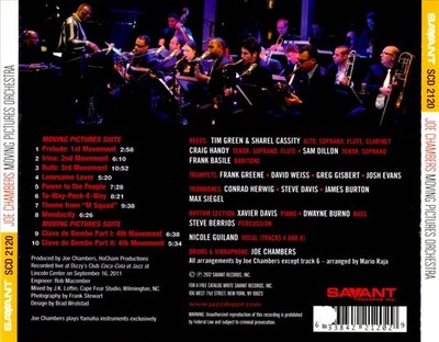 JOE CHAMBERS - JOE CHAMBERS MOVING PICTURES ORCHESTRA NEW CD