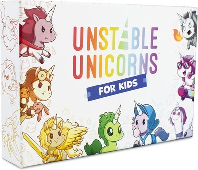 Unstable Unicorns Base Game - Competitive Award-Winning Card Game For Kids