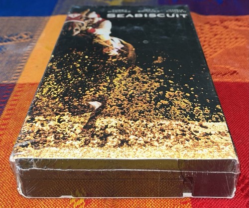Seabiscuit VHS 2003 Universal Toby Maguire Jeff Bridges Chris Cooper New Sealed - Picture 3 of 6