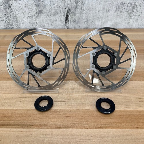 SRAM Paceline 160mm Centerlock Disc Brake Rotors Set w/ Lockrings 330g