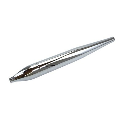 Endschalldämpfer Zigarre chrom 70/690/32mm Universal für Hercules Puch Zündapp