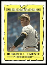 2021 Topps Heritage #GO-21 Roberto Clemente The Great One